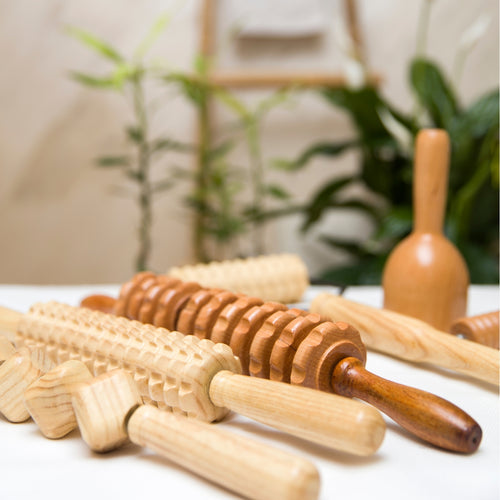 kit d'accessoire maderotherapie en bois