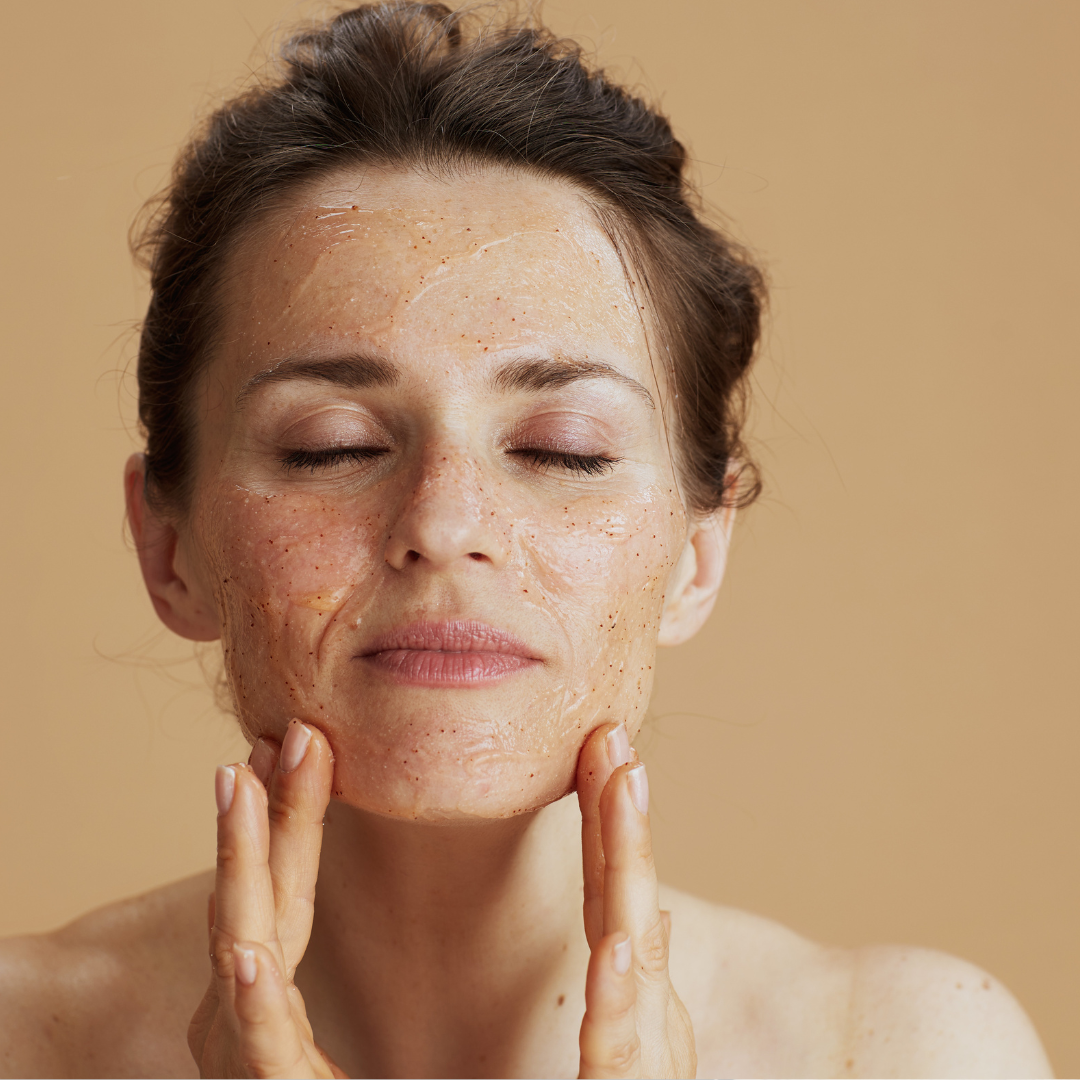 gommage doux du visage naturel et bio nohem
