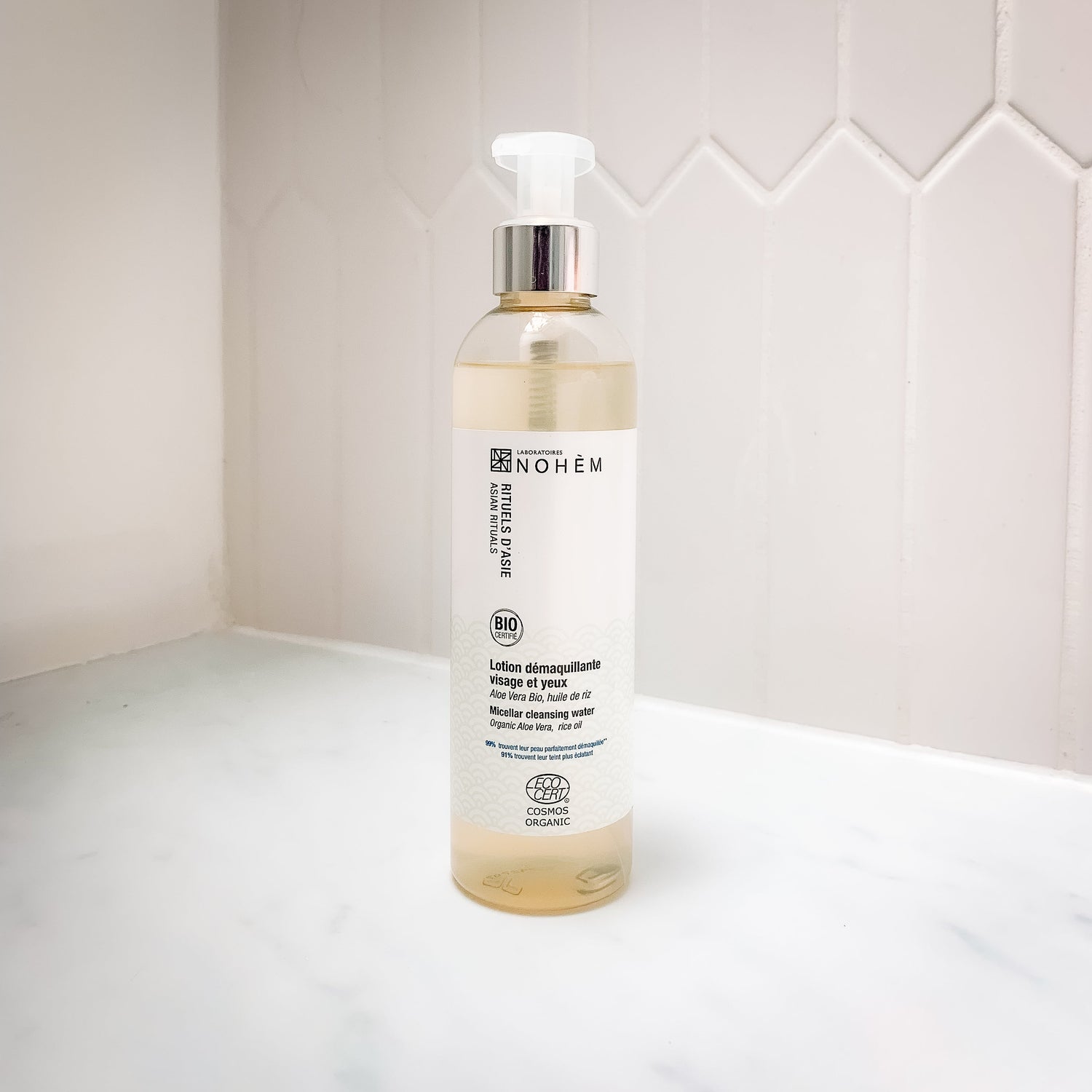 lotion démaquillante et hydratante