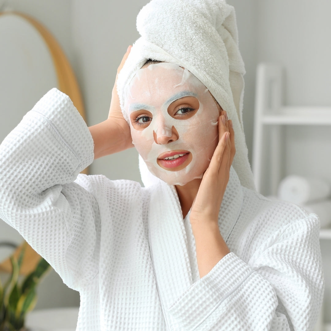 masque tissu visage hydratant