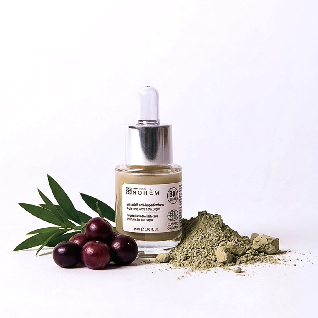 Tea tree, argile verte, aloe vera, crajiru, charbon végétal : actifs anti-imperfection naturels