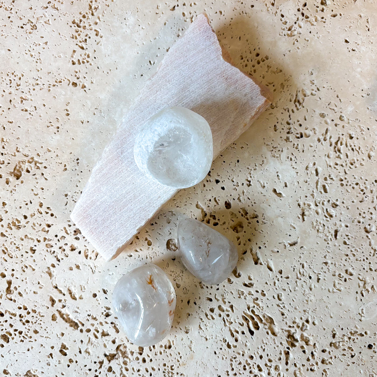 cristaux de roche pour massage