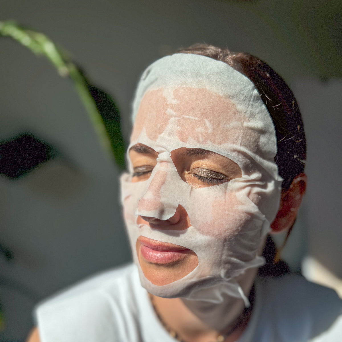 masque tissu hydratant visage