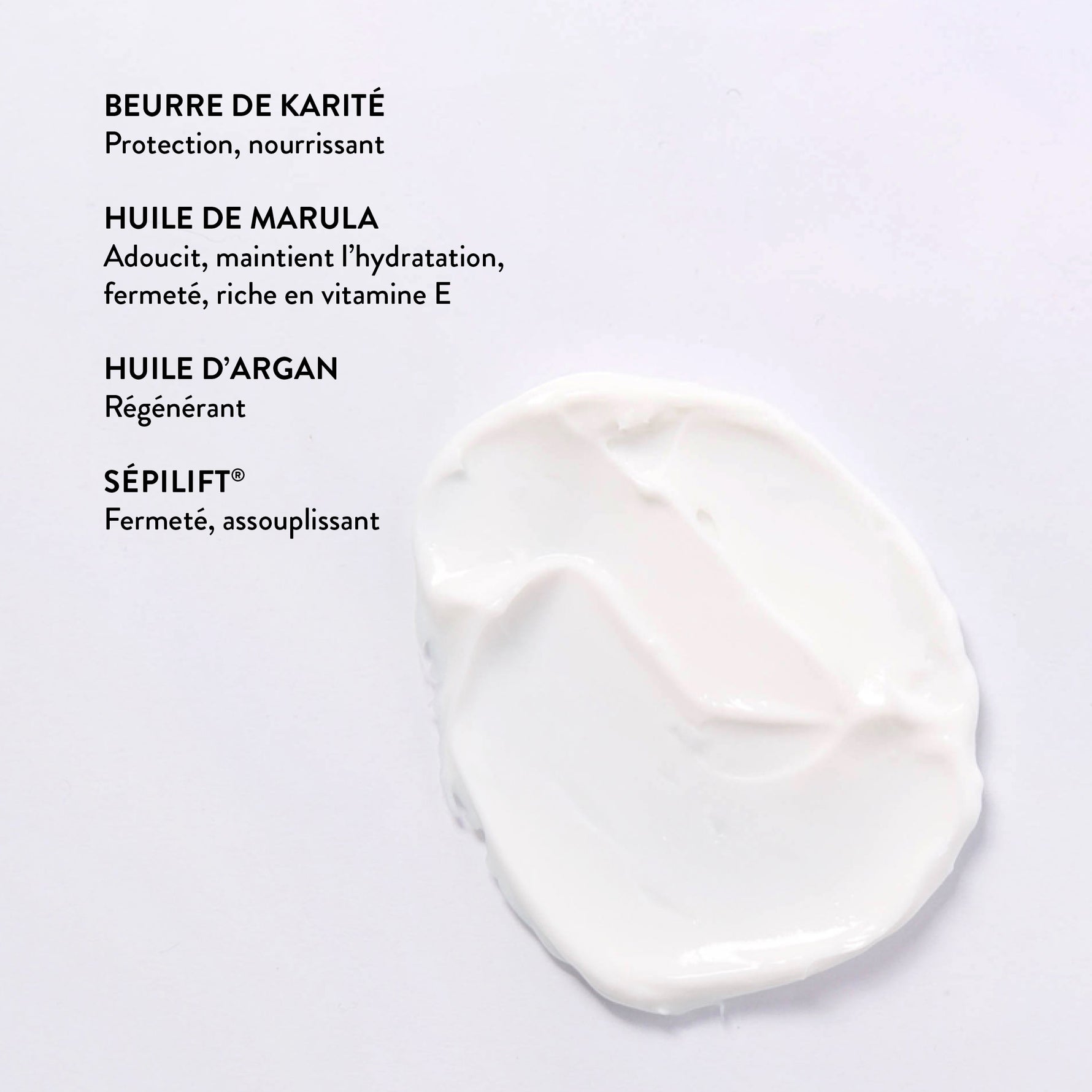 crème corps ingrédients naturels