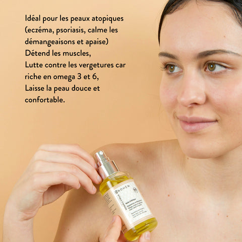 huile de massage nourrissante