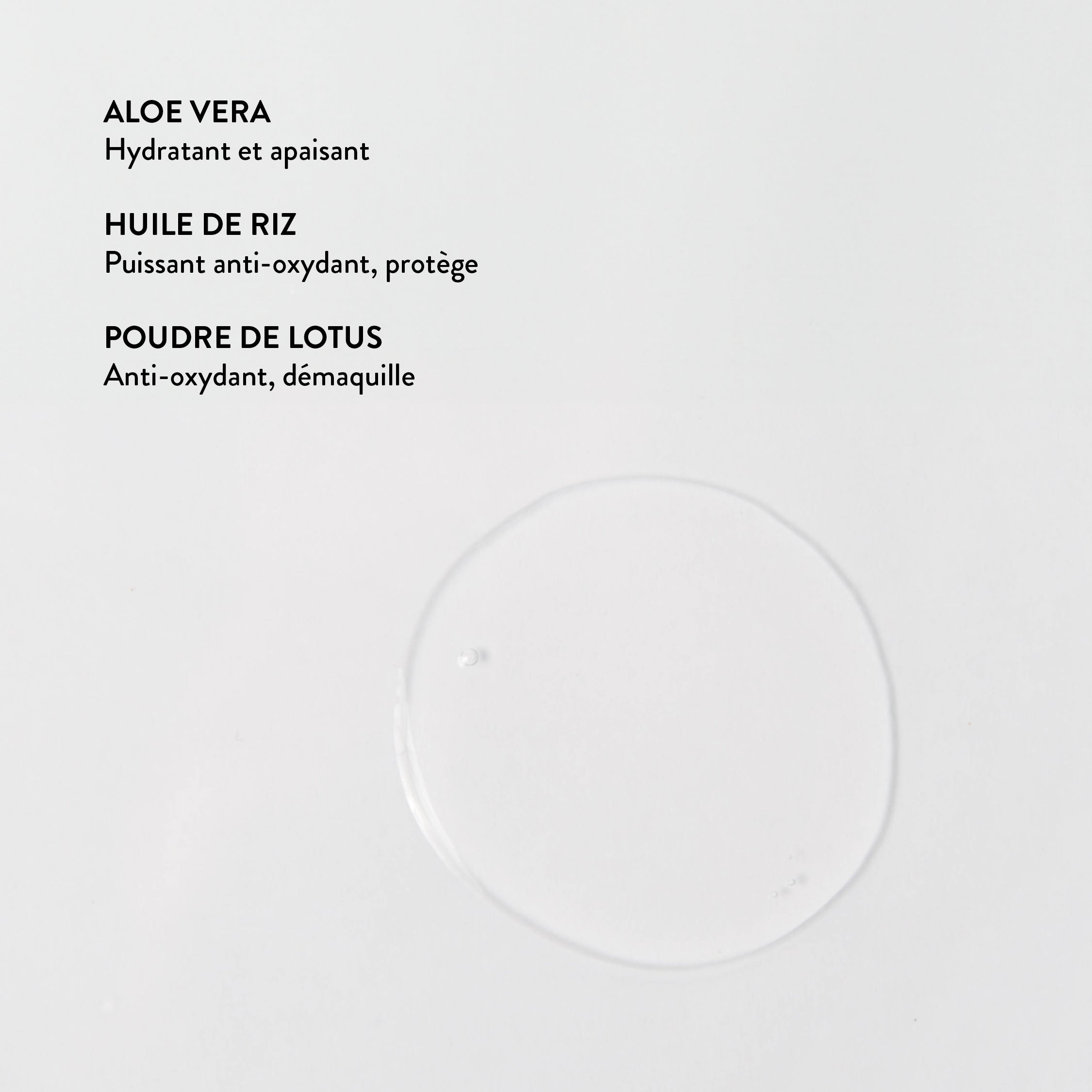 Make-up remover lotion