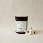 bougie senteur pêche et fleur d'amandier