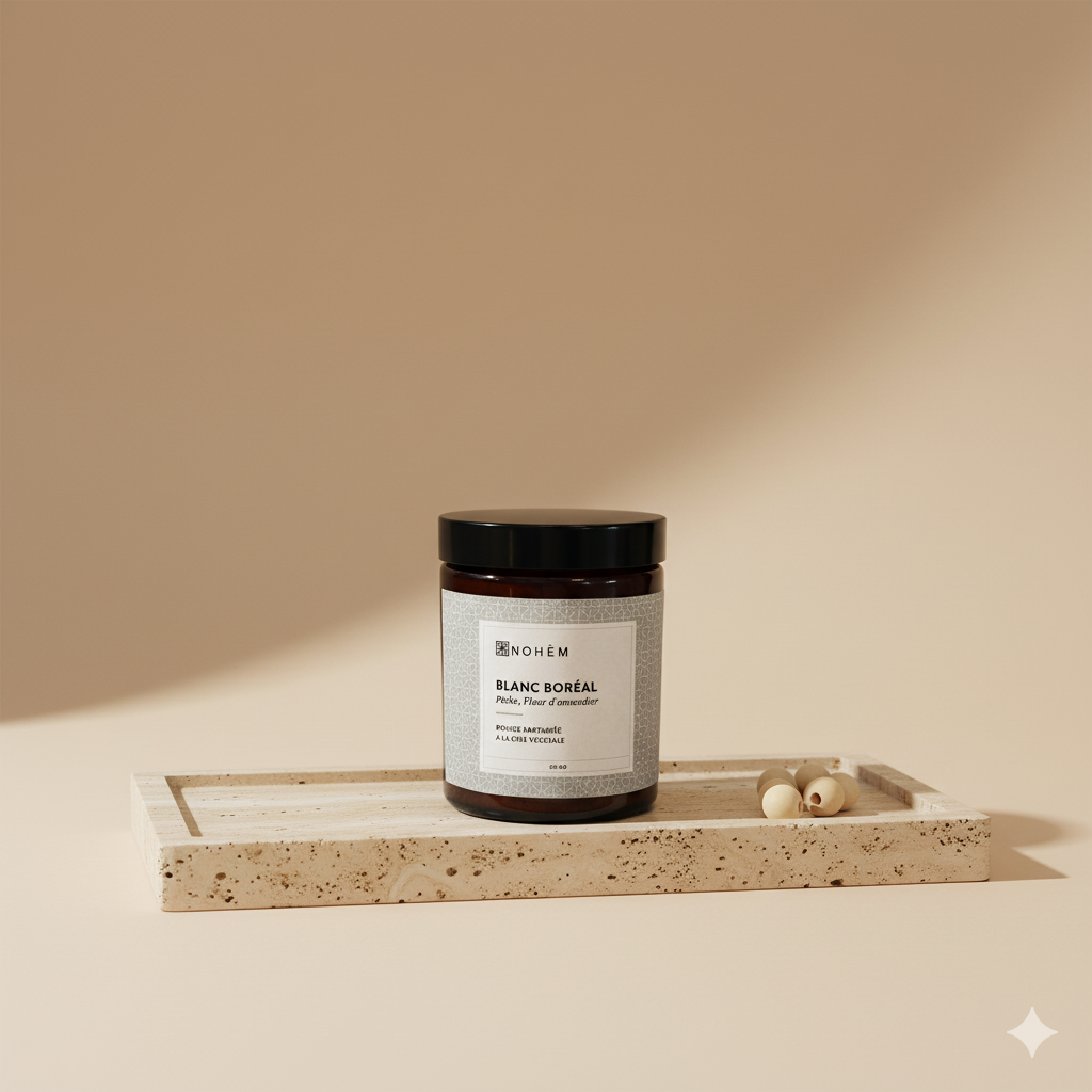 Bougie parfumée Blanc Boréal