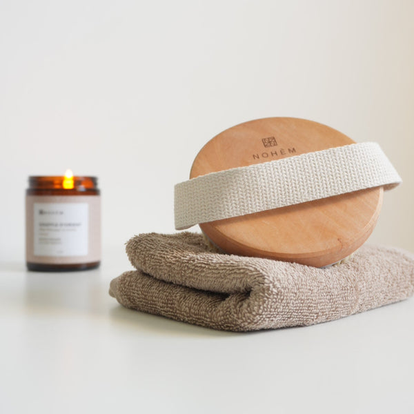 rituel brossage à sec corps