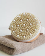brosse corps pour brossage a sec