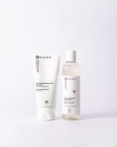 duo nettoyant gelée et lotion