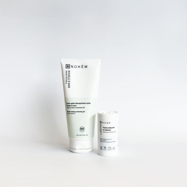 Duo exfoliant visage bio
