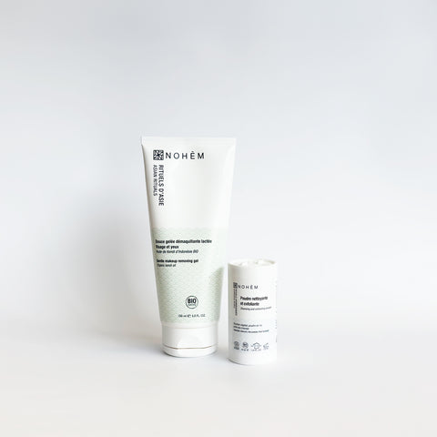 Duo exfoliant visage bio