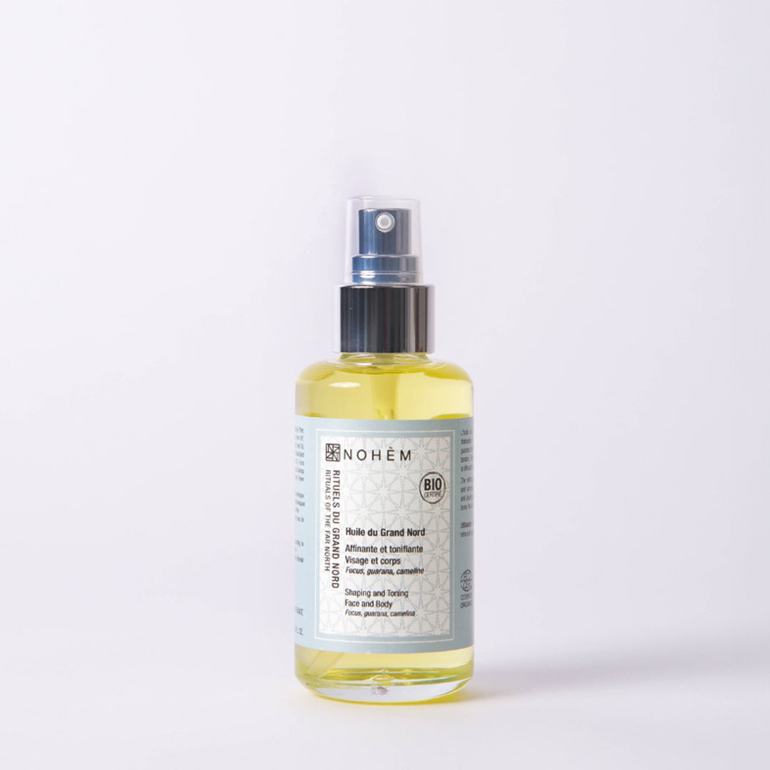 huile minceur anti-cellulite bio Nohèm 100ml – soin drainant au fucus et guarana