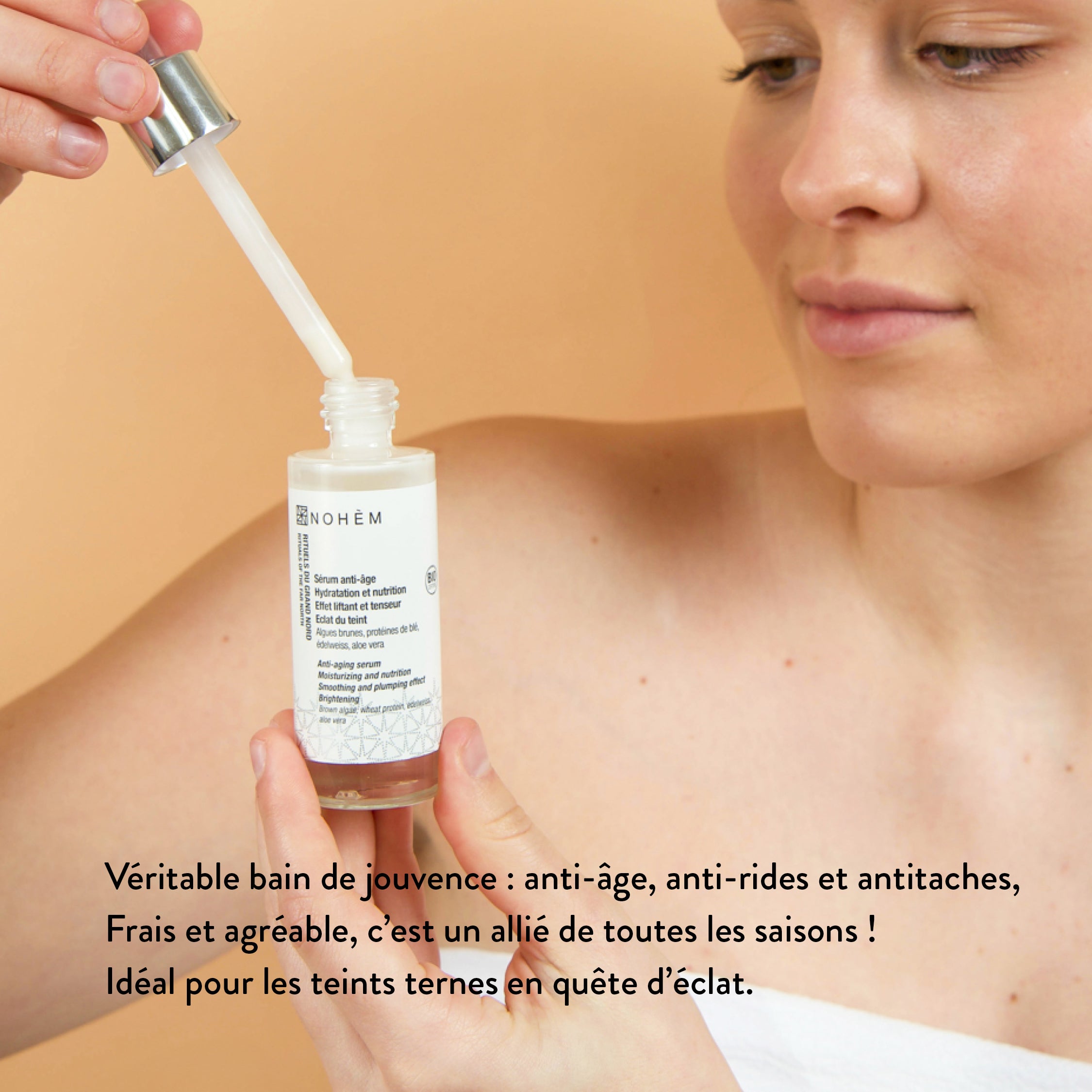 Sérum anti-âge naturel