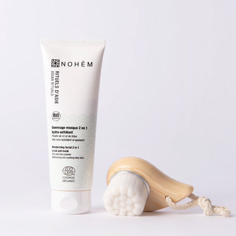 Duo nettoyant visage avec brosse