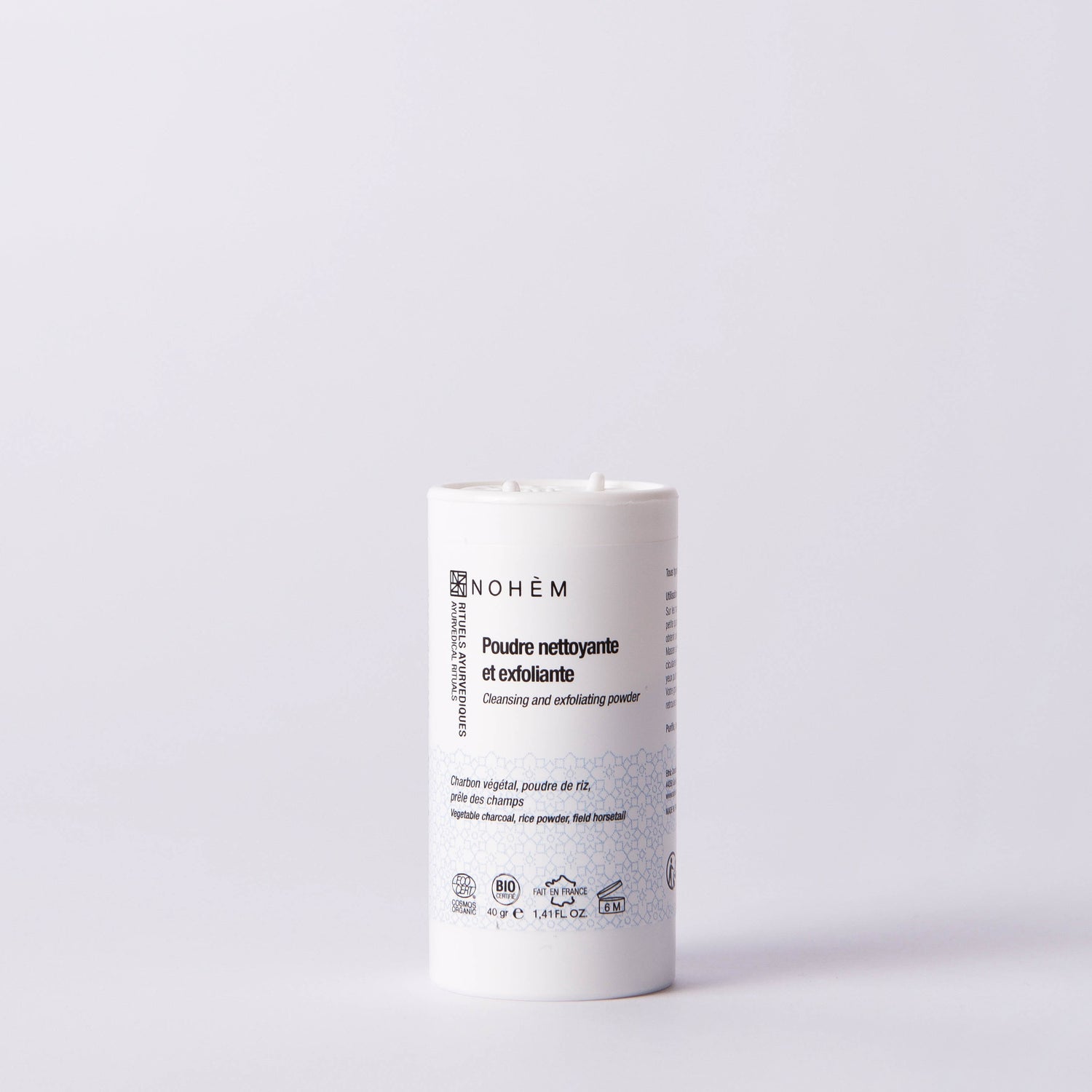 poudre nettoyante pour le visage