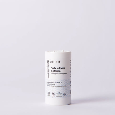 poudre nettoyante pour le visage