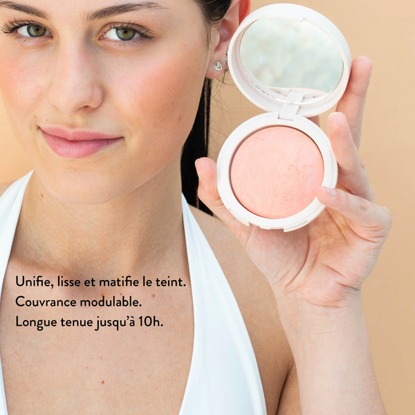 poudre de teint unifiante naturelle