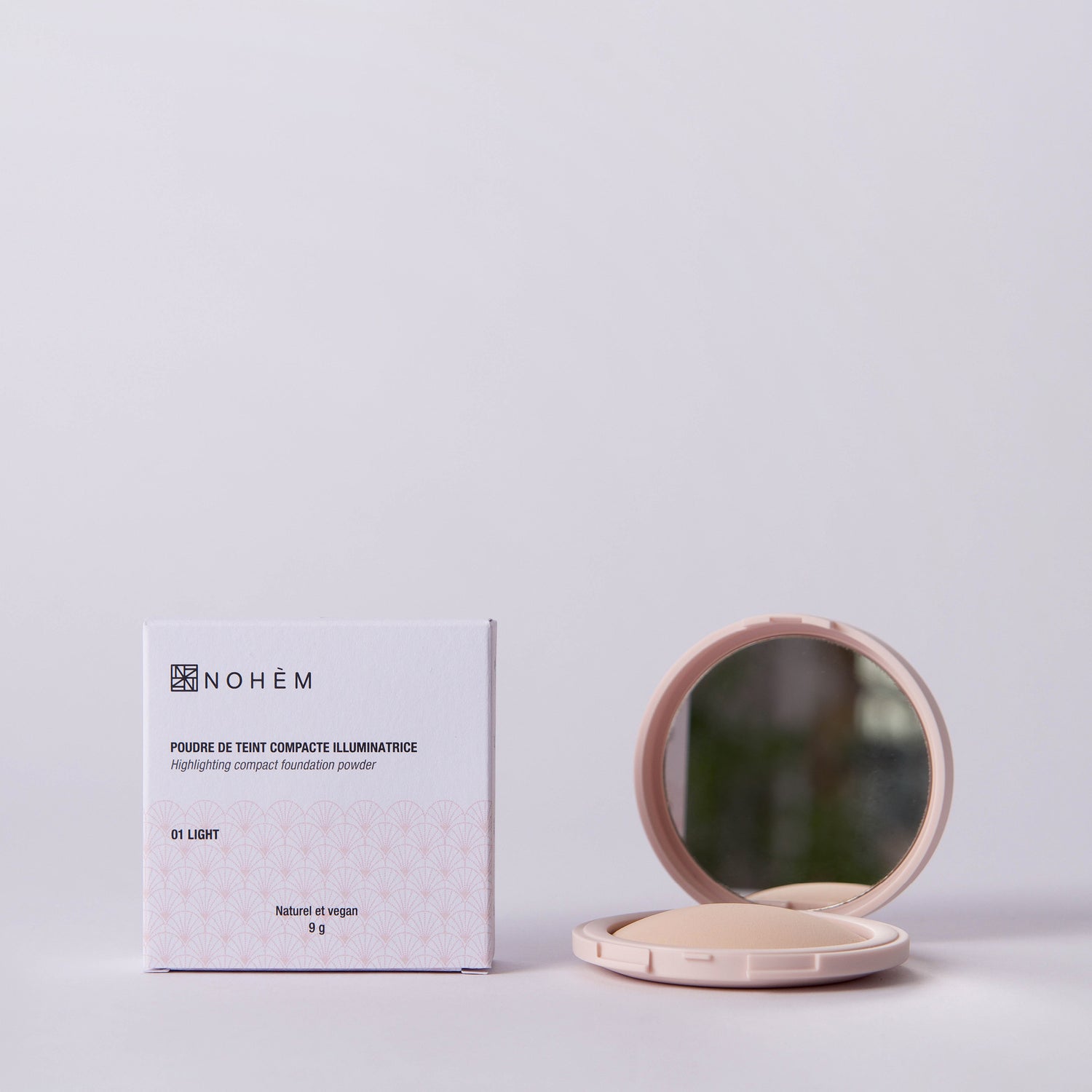 poudre de teint light naturelle et vegan