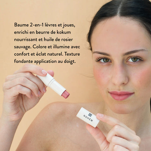 Baume lèvres teinté rose