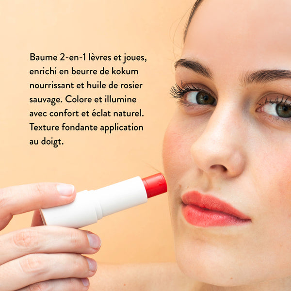 baume lèvre coloré rouge
