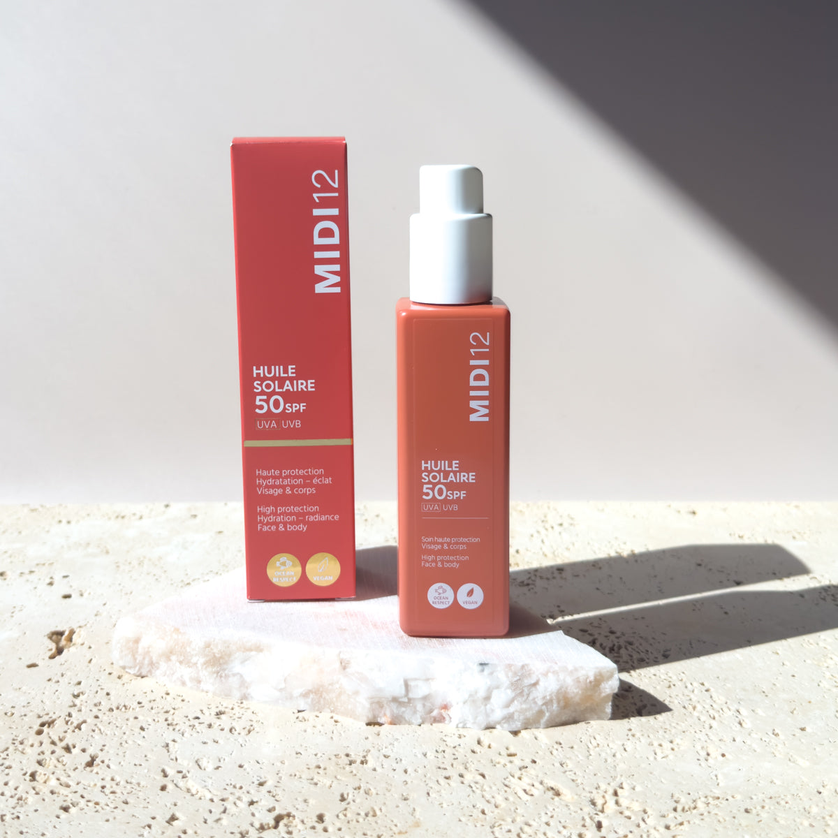 Huile solaire spf 50
