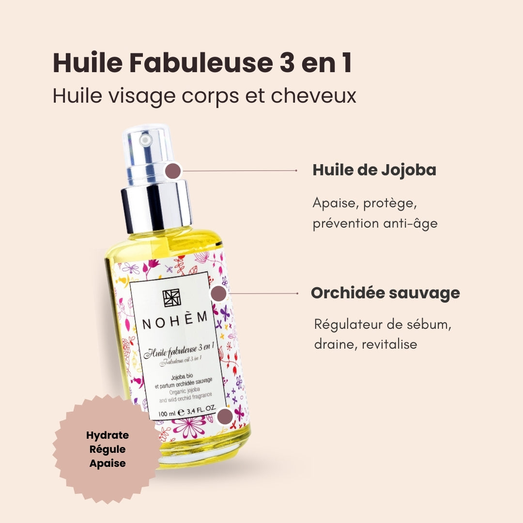 Fabulous Oil 3 in 1 - face, body and hair