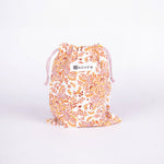 Pochette en coton gots imprimé floral indien