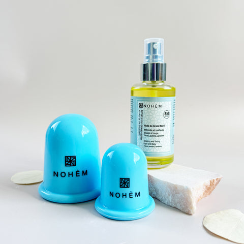 Duo minceur : huile et ventouses anti-cellulite