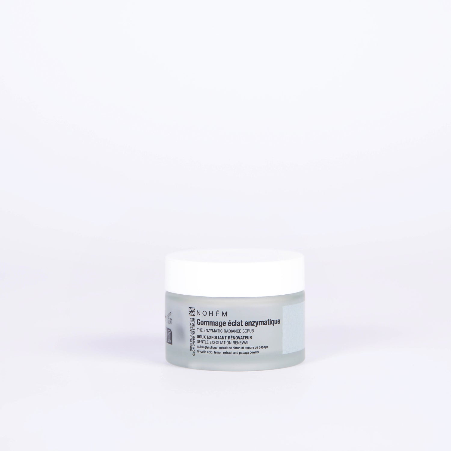 gommage enzymatique pour le visage