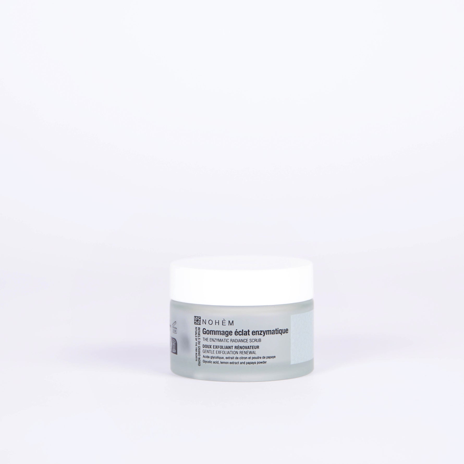 gommage enzymatique pour le visage